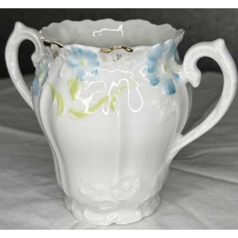 Holiday House Milford New Hampshire 2 Handled Souvenir‎ Vase Weimar Germany